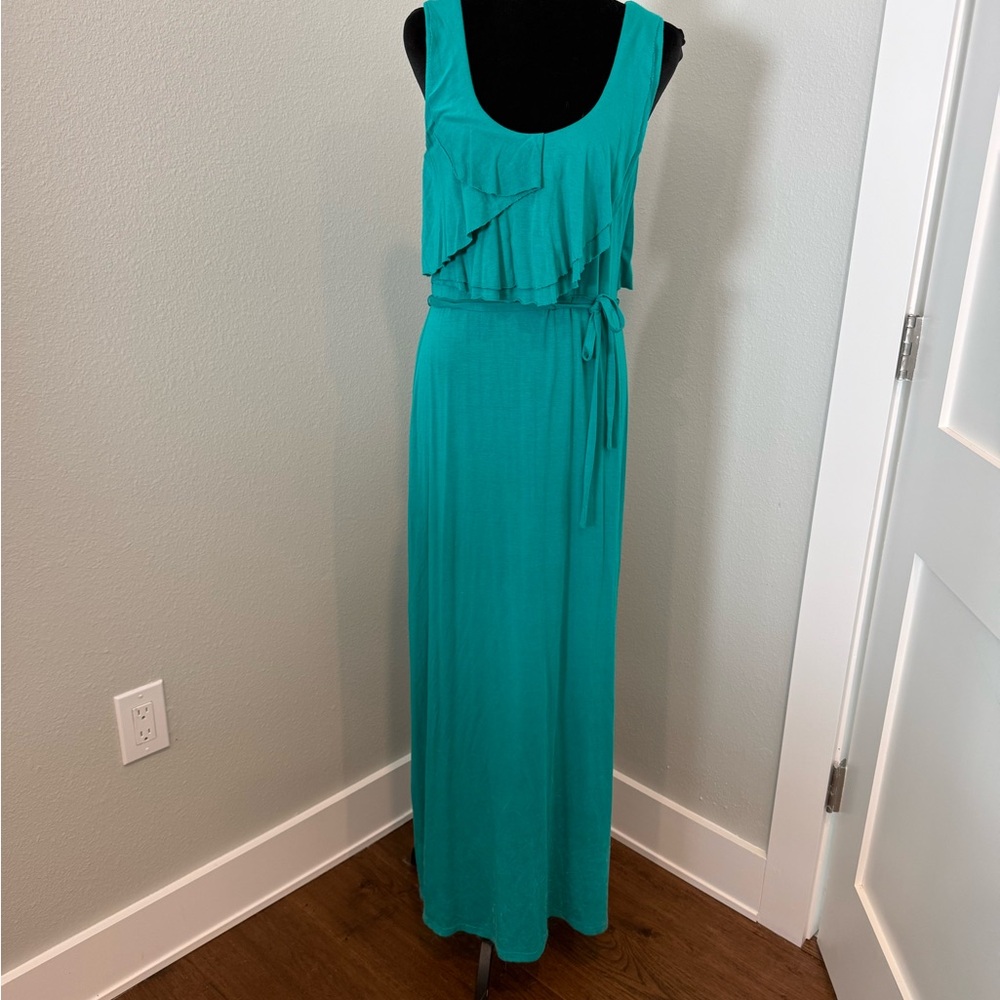 Calvin Klein Turquoise Maxi Dress